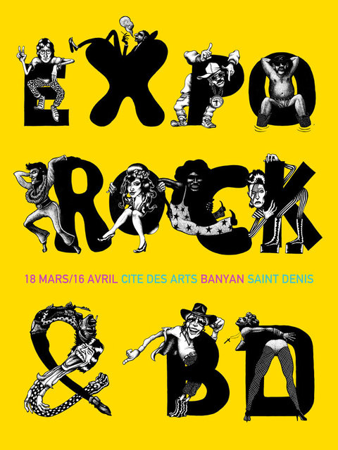 expo rock & bd / Freddy Fegré & Hippolyte