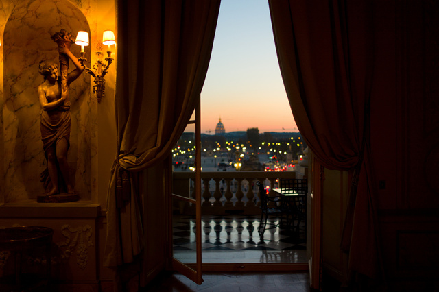 View of Paris from Hotel Crillon