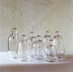 Seven Vases with Stopper
