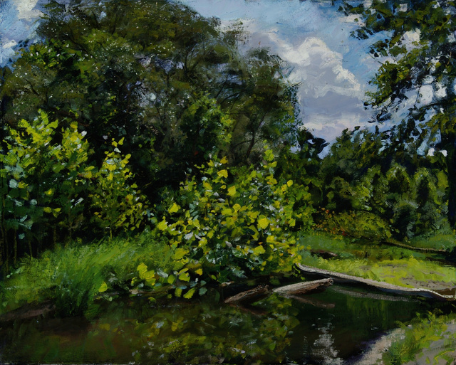 Baby Sycamores, 26 x 32"  sold
