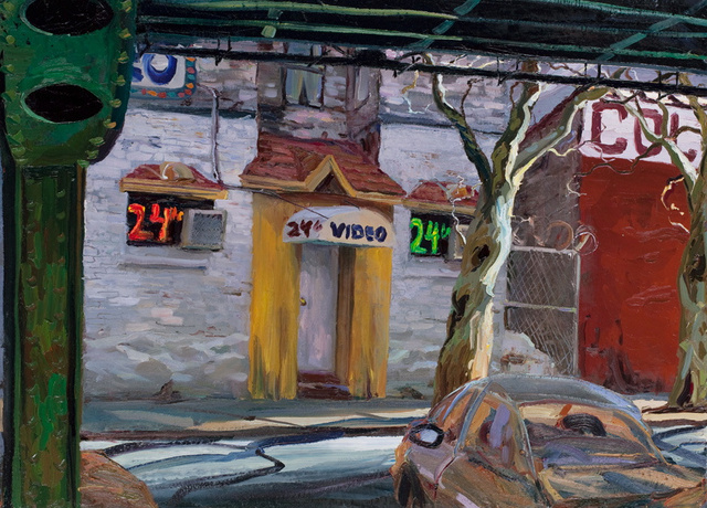 Video Store, 26 x 34"