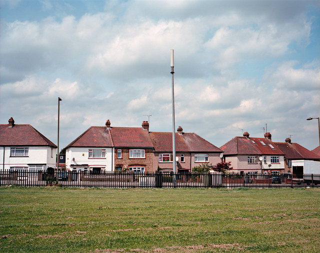 Mobile phone mast, NW London