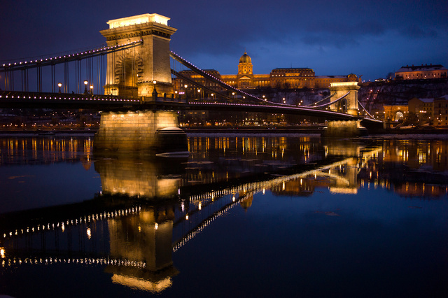 Széchenyi Chain Bridge of Budapest