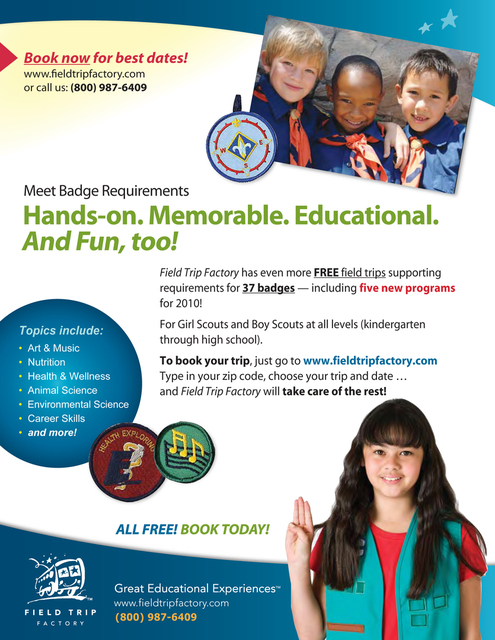 Boy & Girl Scouts Flyer