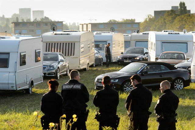 Evacuation gitans - Renens - 2012