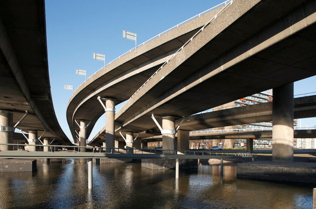 kleinpolderplein -  viaducten