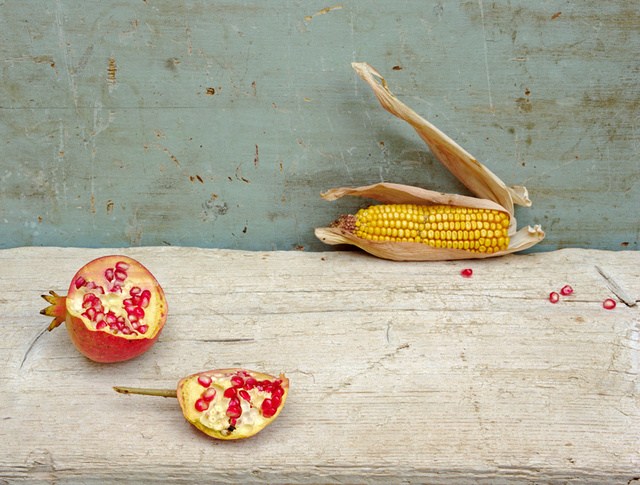 Pomegranate & Corn, c 2007