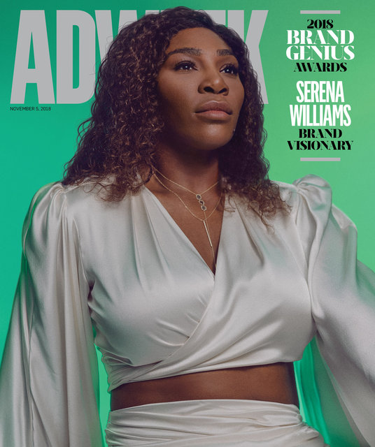 Adweek Cover Nov. 2018 Featuring Serena Williams Shot by Micaiah Carter
