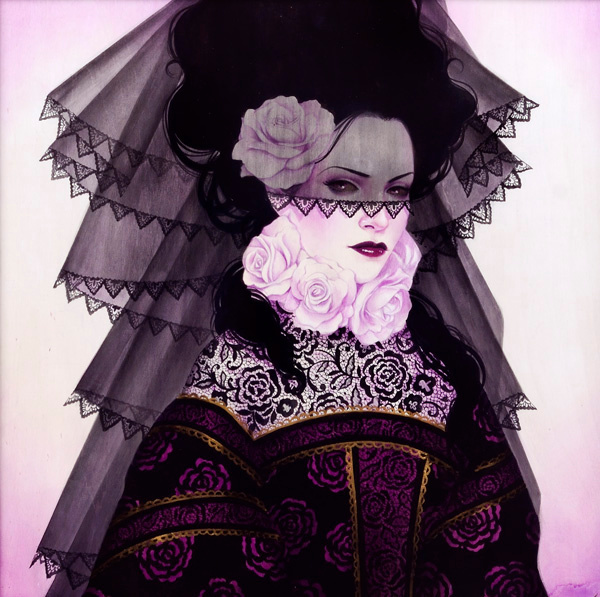 Violet Rose 24"x24" / 2011