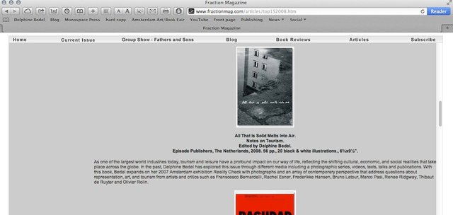 FRACTION MAGAZINE, 07.2008