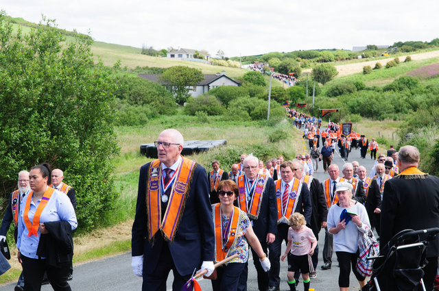 2019 Orange March, Rossnowlagh, Co Donegal 