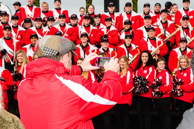 Illinois State University, winners of Marching Band Competition (Limerick)