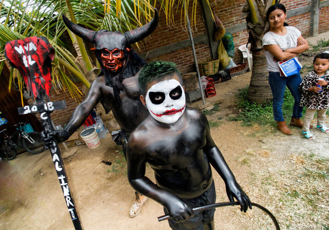 Cara blanca por carnaval