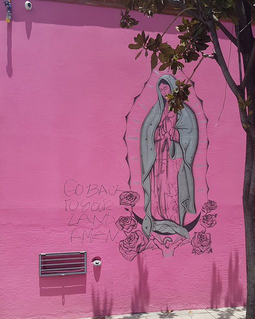 Lupita and "Go back to your land, amen"