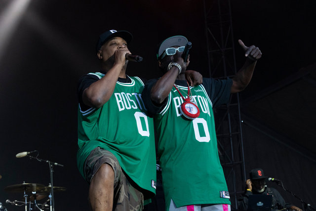 Chuck D and Flavor Flav of Public Enemy
