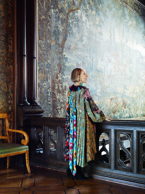 Inna Churikova for Tatler Russia