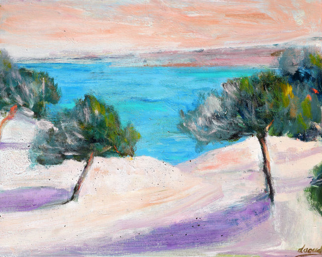 Chemin vers la mer
