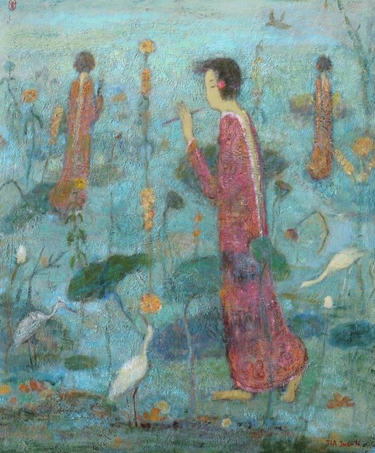 Le jardien bleu