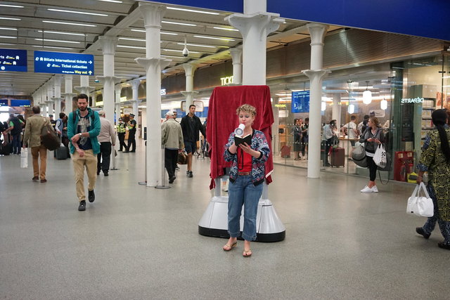 St. Pancras International, Photo: Curator Xiaoyi Nie