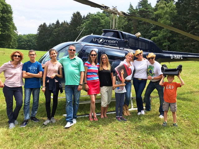 Helikopter-Aussenlandung Rettershof
