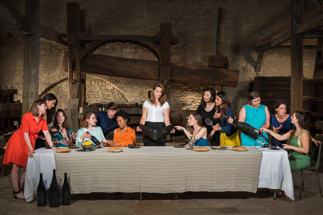 Les femmes et le vin