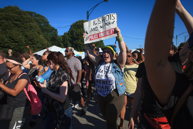 Black Lives Matter Protest - Chicago