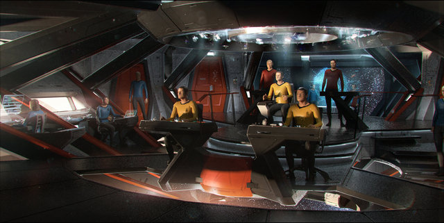 USS SHENZHOU: BRIDGE