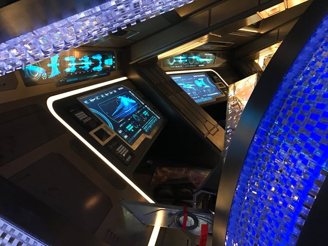 USS DISCOVERY: BRIDGE, OPS STATIONS