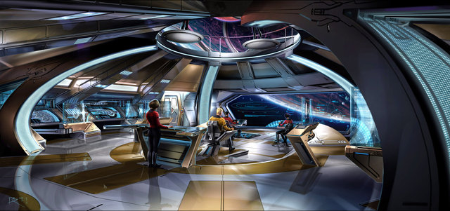 USS DISCOVERY: BRIDGE