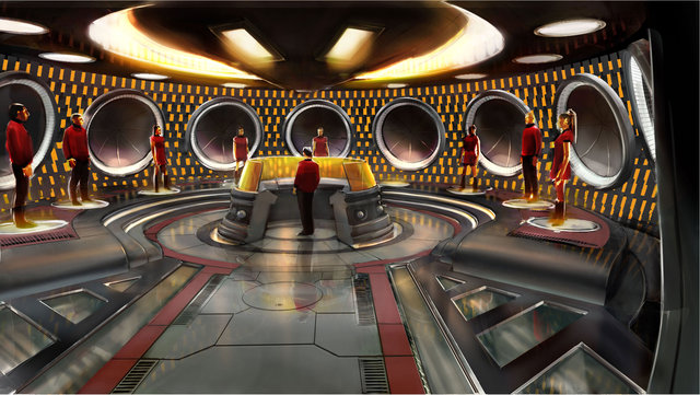 USS SHENZHOU: TRANSPORTER ROOM