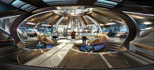 USS DISCOVERY: BRIDGE