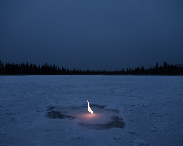 Methane experiment, Alaska 2017