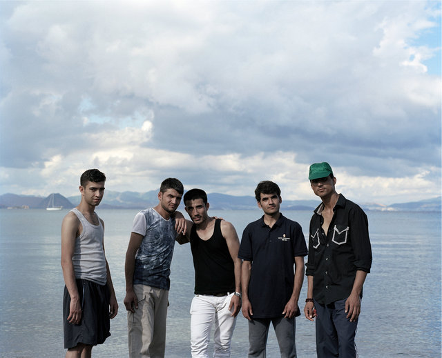 Irshad 20, Ali 20, Mohammad 22, Khisrow 21, Jomagul 20, Afghanistan / Kos, 2015