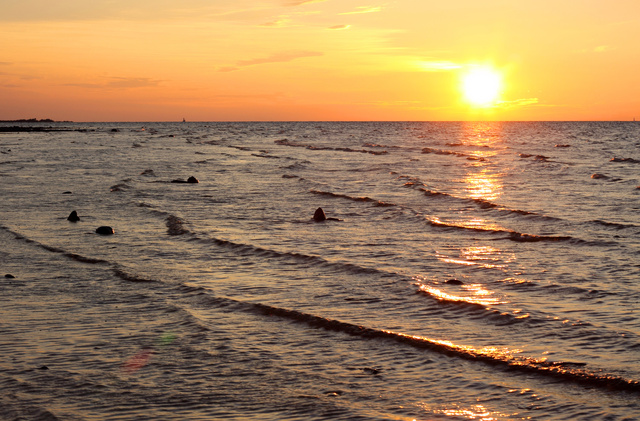 Sunset at Wilderness State Park, Michigan