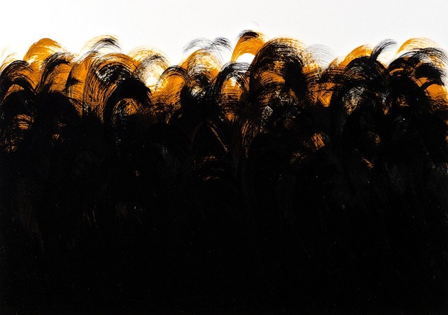Black and Umber # 2, 2011.