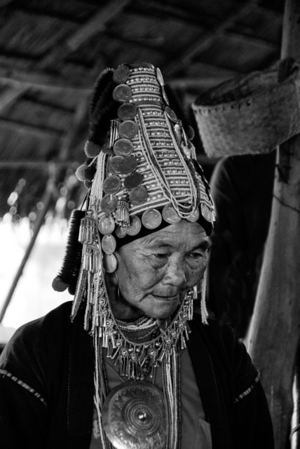 Padaung or Karen Hill Tribe, Chiang Rai, Thialand