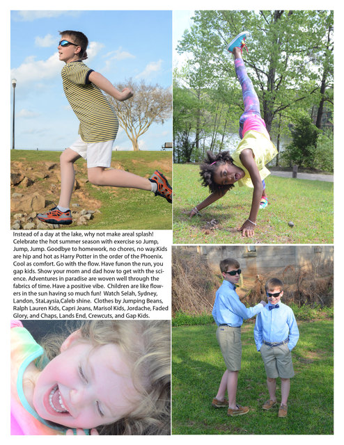 KID-ZONE TEARSHEET APPEARING IN RED-ZONE MAGAZINE.