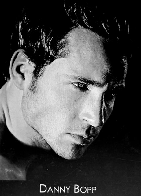 DANNY BOPP -NYC MODEL- LA RACE CAR DRIVER FOR NETWORK TV.