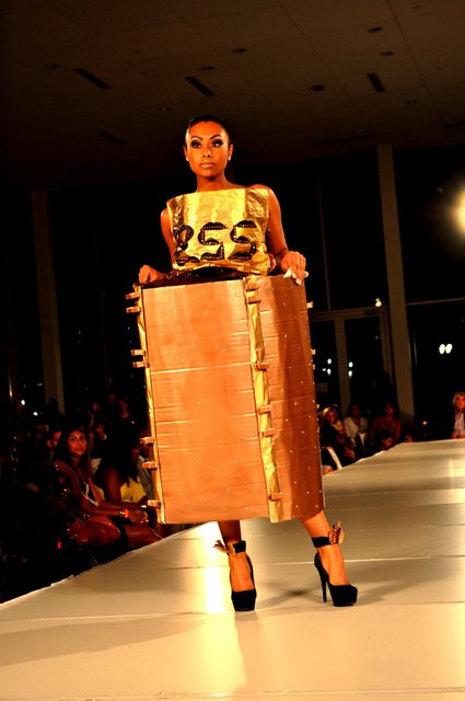 CHARLOTTE FASHION WEEK unconventional designs.