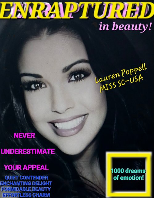 LAUREN POPPELL- MISS SC-USA TOP 3 at MISS USA.