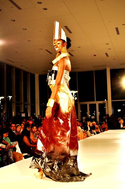 CHARLOTTE FASHION WEEK unconventional designs.