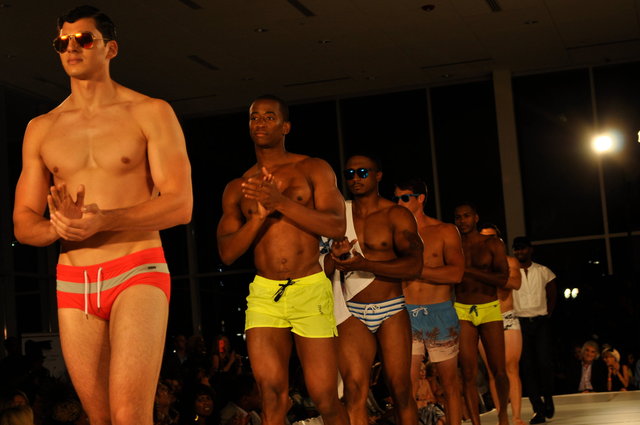 CHARLOTTE FASHION WEEK mens swimwear.