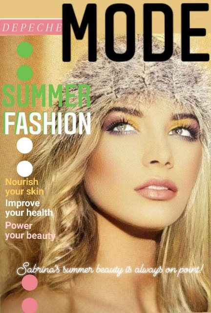 SABRINA TROTTI- COVER MODEL