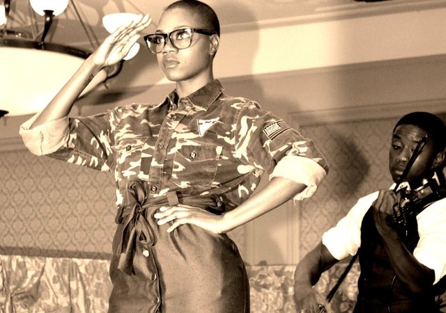REESE ROZAY is featured in the ELOPE TO PARIS fashion show.