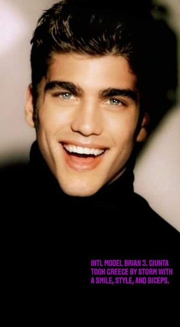 BRIAN GUINTA- INTL' MODEL, GREECE