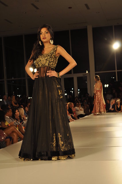 CHARLOTTE FASHION WEEK evening wear.