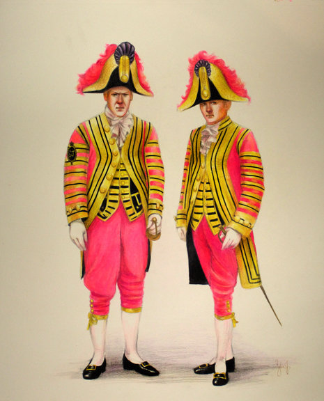 Coachmen, study in pink