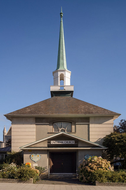 Plymouth Unitarian Church, 1958.