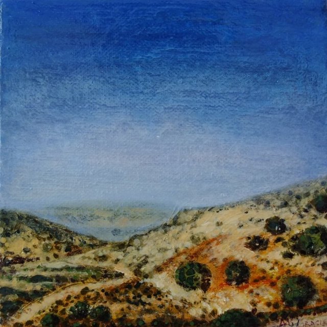 Through the Troodos Mountains by Alison Gracie