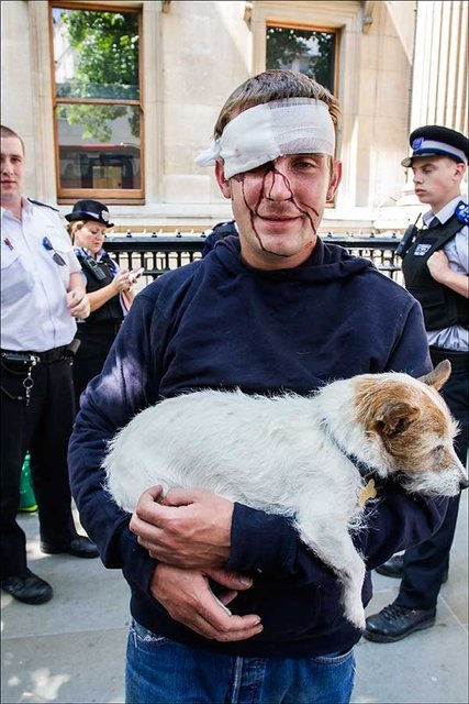 Man with a Dog